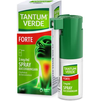 Tantum verde forte oropharyngeal spray, 3 mg/ml, 15 ml