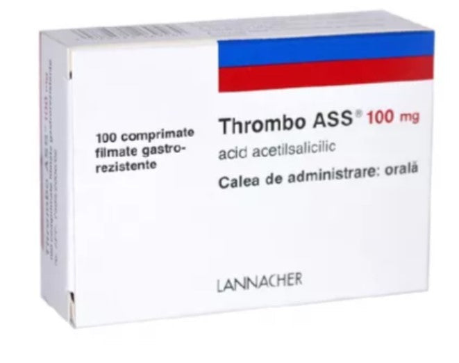 Thrombo ASS 100 Gastro-Resistant Tablets – Antiplatelet Cardiovascular Treatment