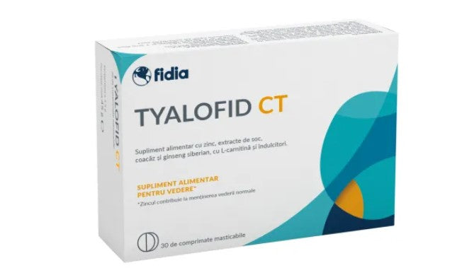 Tyalofid CT 30 Chewable Tablets – eye health / antioxidant supplement