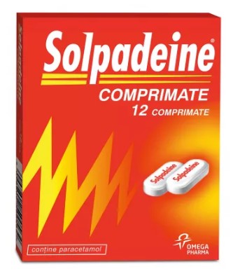 2x Solpadeine 12 Tablets – Fast Relief for Pain, Headache & Fever, Codeine