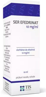 Ser Efedrinat 10 ml – Nasal Drops for Congestion Relief & Sinus Comfort