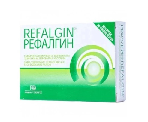 Refalgin – 20 comprimés | Soulagement rapide des brûlures d'estomac et des reflux acides