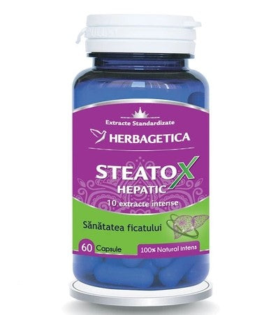 Steatox Hepatic – 60 Capsules | Liver Detox & Hepatic Support