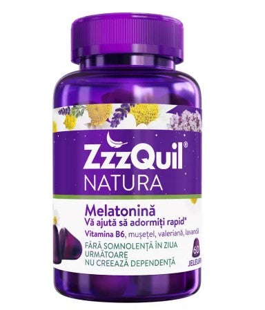 Melatonin 60 Gummies – ZzzQuil Nature | Sleep Support & Relaxation Aid