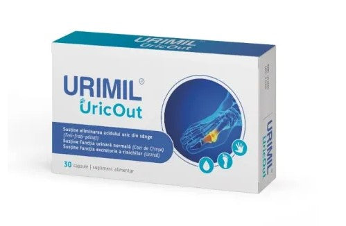Urimil Uricout 30 Capsules – Urinary Tract & Uric Acid Detox Support Supplement
