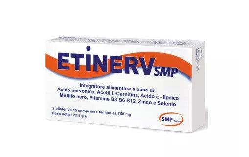 Etinerv 750 mg Tablets – Brain Circulation & Memory Support Supplement