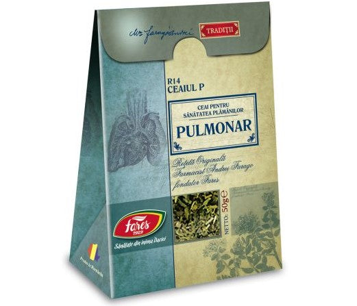 3 boxes x Fares Pulmonary Herbal Tea 50 g – Respiratory Support & Soothing Tea Blend