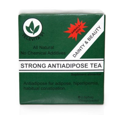 Televita Antiadipos Strong Tea 30 Tea Bags Weight Management Detox