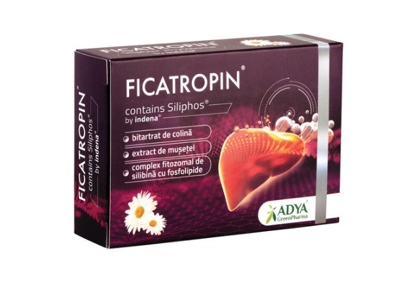 Ficatropin 30 Capsules Adya Green Pharma Liver Support Food Supplement