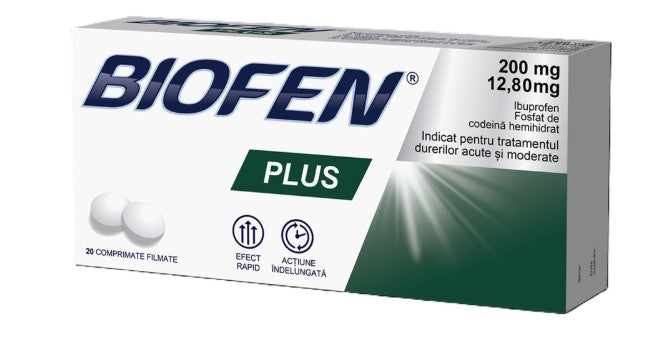 Biofen Plus 20 Tablets Pain Relief
