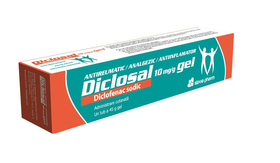 Diclosal gel 45g - for relieving muscle and joint pain and inflammation