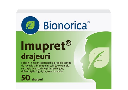 Imupret 50 Dragees – Cold & Flu Symptom Relief