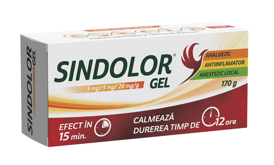 Sindolor Gel 170 g – Muscle & Joint Pain Relief