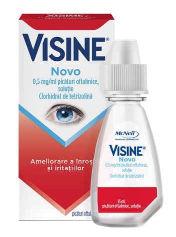 Visine Novo Eye Drops 15 ml – Redness & Eye Irritation Relief