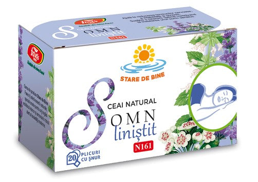 Somn Liniștit 20 Sachets – Sleep & Relaxation Support