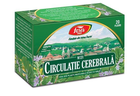 Cerebral Circulation Tea 20Sachets – Brain & Circulation Support