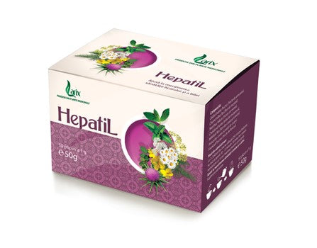 2 boxes - Hepatil Tea 40 Sachets – Liver & Digestive Support