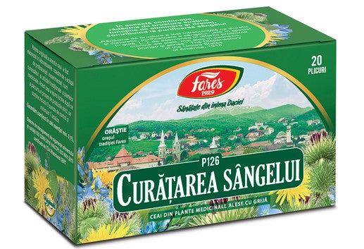 Blood Cleansing Tea 20 Sachets – Herbal Detox Support