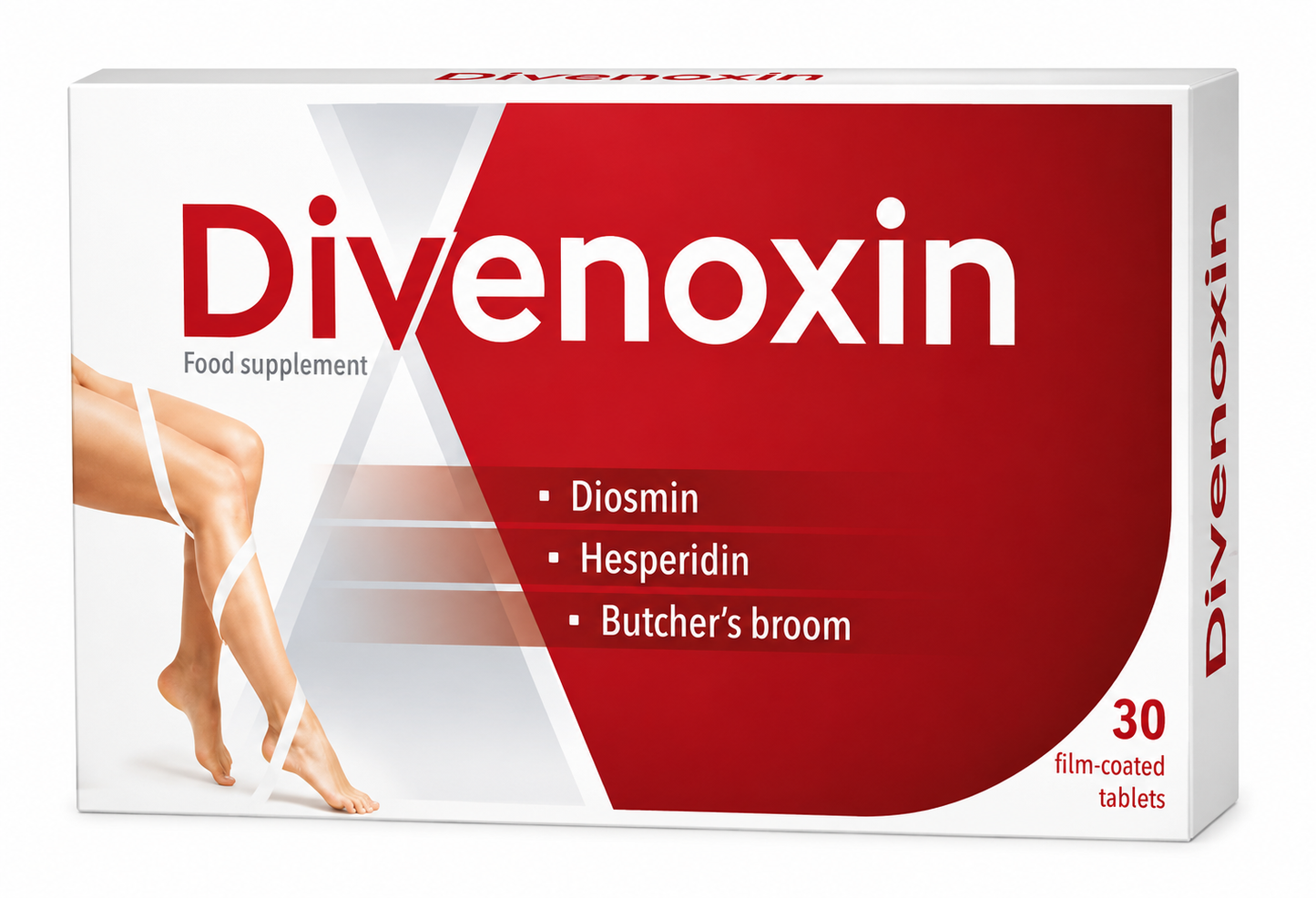 Divenoxin Leg Care Bundle – 30 Tab + 100ml Gel for Heavy Tired Legs