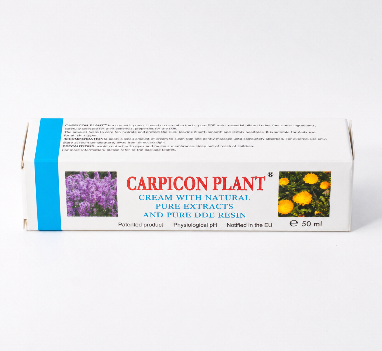 Carpicon Plant Cream 50ml Elzin Plant Natural Skin Care with Pine Resin