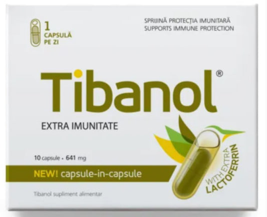 Tibanol 10 Kapseln – Stärkung des Immunsystems &amp; Unterstützung der natürlichen Abwehrkräfte