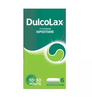 2x Dulcolax 10 mg – Rapid-Relief Suppositories for Occasional Constipation (6 Pack)