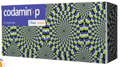 2x  Codamin P 20 Tablets – Fast Relief for Moderate Pain, Fever & Headache, Codeine