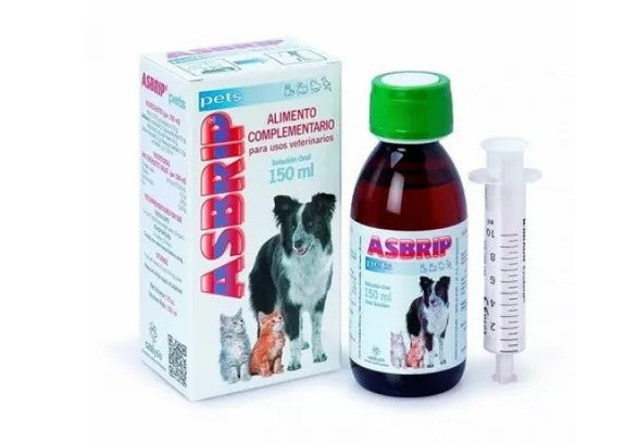 Asbrip Pets 150 ml – Respiratory Support for Dogs & Cats