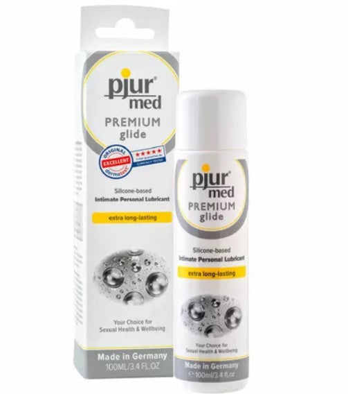Pjur Premium Glide 100 ml – Silicone‑Based Lubricant for Smooth Intimacy