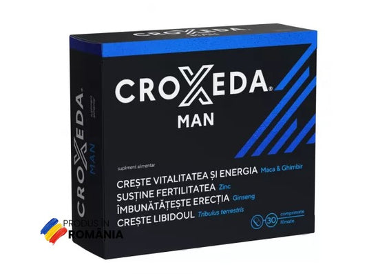 Croxeda Man 30 Tablets – Natural Male Vitality, Libido & Erectile Support