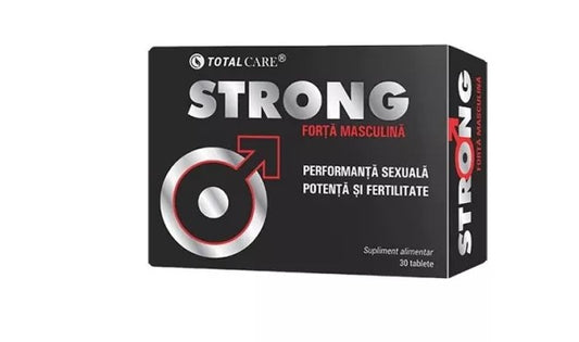 Strong 30 Tablets – Natural Male Performance & Vitality Supplement