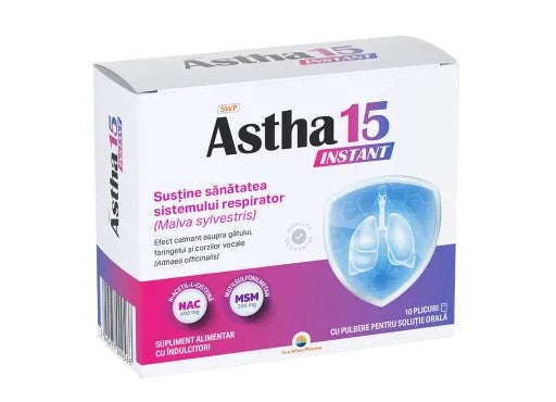 Astha‑15 Instant – 10 Sachets | Throat & Respiratory Comfort Support