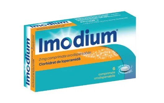 2 boxes x Imodium 2mg Orodispersible Anti-Diarrheal Tablets 6 Pack