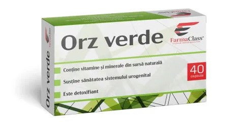 2 boxes x Green Barley Antioxidant Supplement 40 Capsules – Natural Immune Support