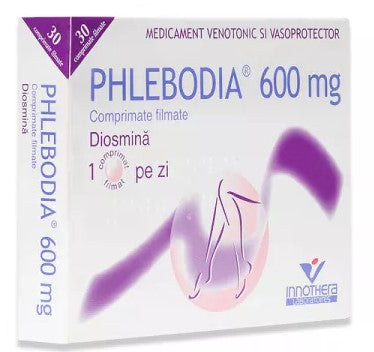 2 boxes  x    Phlebodia 600 mg Film-Coated Tablets – Venous Circulation & Varicose Vein Support