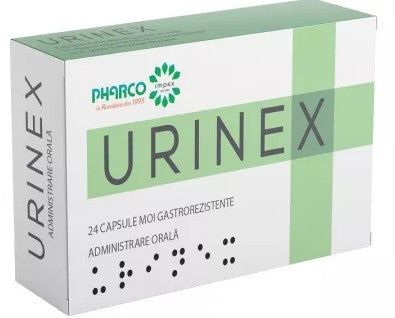 Urinex 24 Tablets Gastro-Resistant Softgels – Urinary Tract Support & Stone Relief