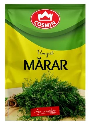 10 sachets  x  Cosmin Dill 8 g – Dried Dill Herb for Cooking & Flavoring