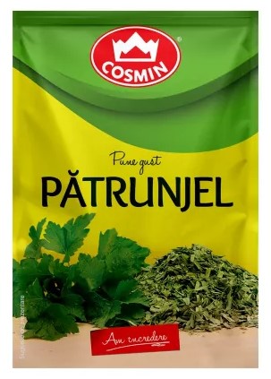 10 sachets  x Cosmin Parsley 8 g – Dried Parsley Herb for Cooking & Seasoning