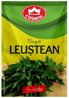 10 sachets  x  Cosmin Lovage 6 g – Dried Lovage Herb for Cooking & Flavoring