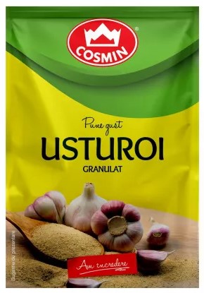 10 sachets  x  Cosmin Granulated Garlic 15 g – Premium Garlic Seasoning for Cooking