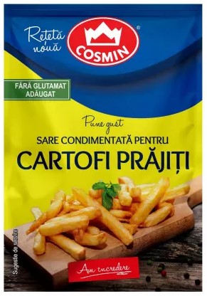 10 sachets  x  Cosmin Seasoning for French Fries 20 g – Crispy Potato Flavor Enhancer