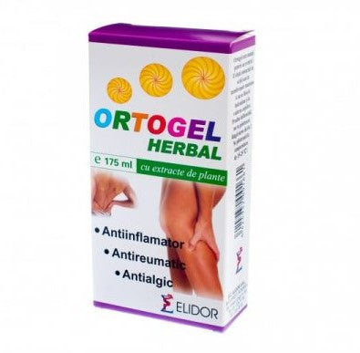 Ortogel Herbal 175 ml Pain Relief Gel – Herbal Extracts for Muscle & Joint Comfort