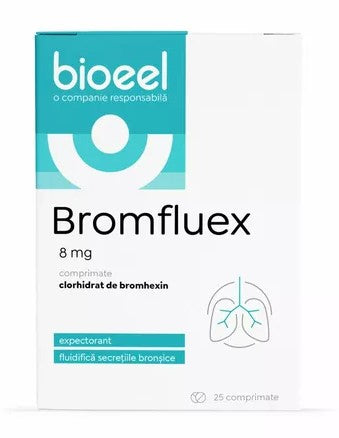 2 boxes x  Bromfluex 8 mg Tablets – Expectorant & Mucus Relief for Productive Cough