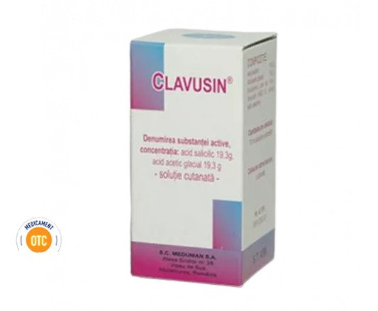 Clavusin 175.6 mg/ml Topical Solution – Corns & Callus Removal Treatment