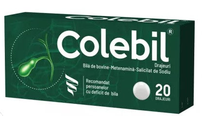 2 boxes  x  Colebil 20 Tablets – Bile Substitute for Digestive Discomfort & Bowel Regularity Support