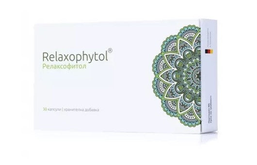 Relaxophytol 30 Capsules – Stress Relief, Nervous System & Sleep Support Supplement