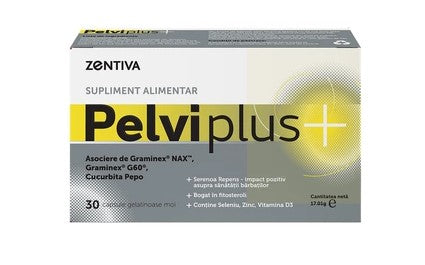 Pelviplus 30 Soft Capsules – Prostate & Urinary Health Support for Men