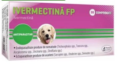 Ivermectin Pasteur FP 20 Tablets – Antiparasitic Treatment for Dogs