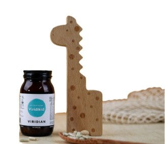 Viridian ViridiKid Multivitamin for Children 90 Capsules – Immune Support & Growth Formula (Sugar-Free & Vegan)