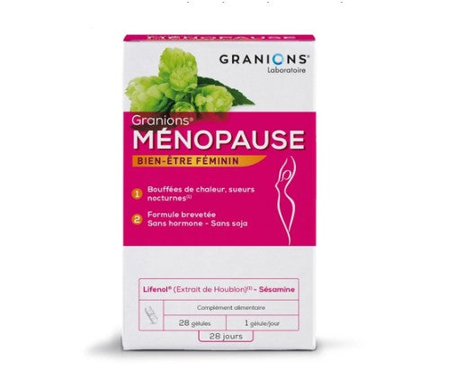 Granions Menopause 28 Capsules Women's Menopause Support Supplement